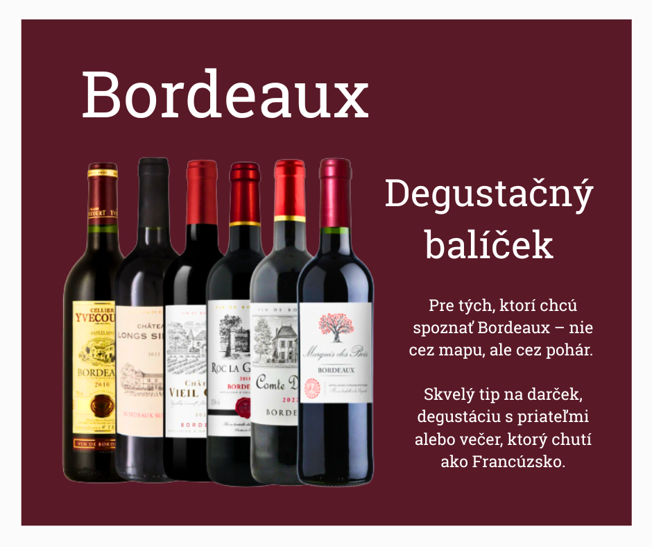 Degustačný box BORDEAUX
