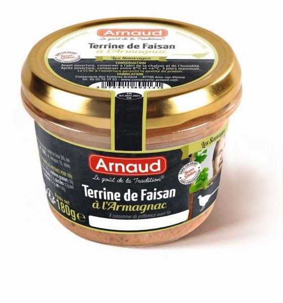 Arnaud Terrine de Faisan á l´Armagnac 180 g. (Terina z bažanta s Armagnacom)