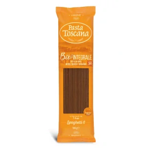 Cestoviny Spaghetti 6 Omega 3 BIO Celozrnné Pasta Toscana 500 gr