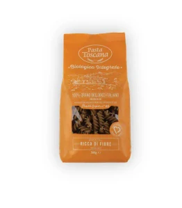 Cestoviny Fusilli 85 Omega 3 BIO Celozrnné Pasta Toscana 500 gr