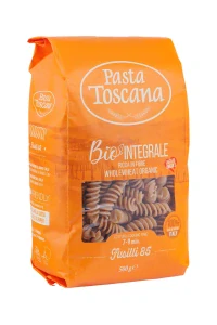 Cestoviny Fusilli 85 Omega 3 BIO Celozrnné Pasta Toscana 500 gr