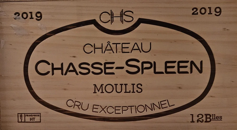 Moulis A.O.C. Chateau Chasse-Spleen Cru Bourgeois