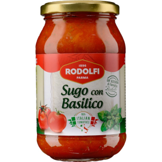 Sugo con Basilico Rodolfi Vaso sklo - Paradajková omáčka s bazalkou