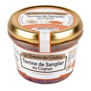 Tuiliéres Terrine de Sanglier au Cognac 180 g. (Terina z diviaka s koňakom)