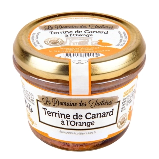 Tuiliéres Terrine de Canard á l´Orange 180 g. (Kačacia terina s pomarančom)
