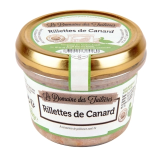 Tuiliéres Rillettes de Canard 180 g. (Kačacie výpečky)
