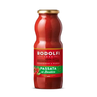 Passata Basilico Rodolfi 690g - paradajkový pretlak s bazalkou