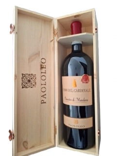 Primitivo di Manduria D.O.P. Passo del Cardinale Paololeo 3l +Wooden box